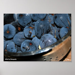 Affiche Fruit de figue dans un passoire