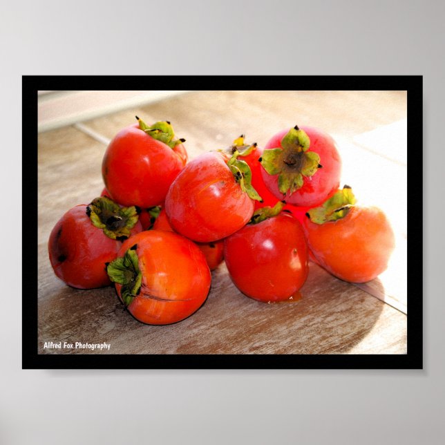 Affiche Fruit de kaki (Devant)