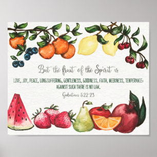Affiche Fruit de l'art mural Spirit