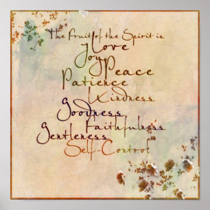 Affiche Fruit de l'Esprit