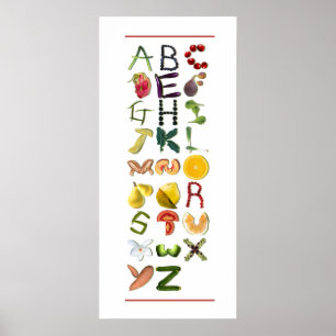 Affiche Fruit et légume