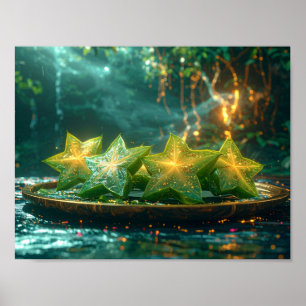 Affiche Fruit étoile - Carambola