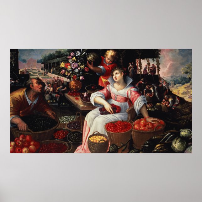 Affiche Fruitmarket, 1590 (Devant)