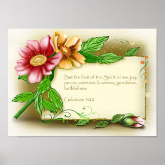 Affiche Fruits de l'esprit