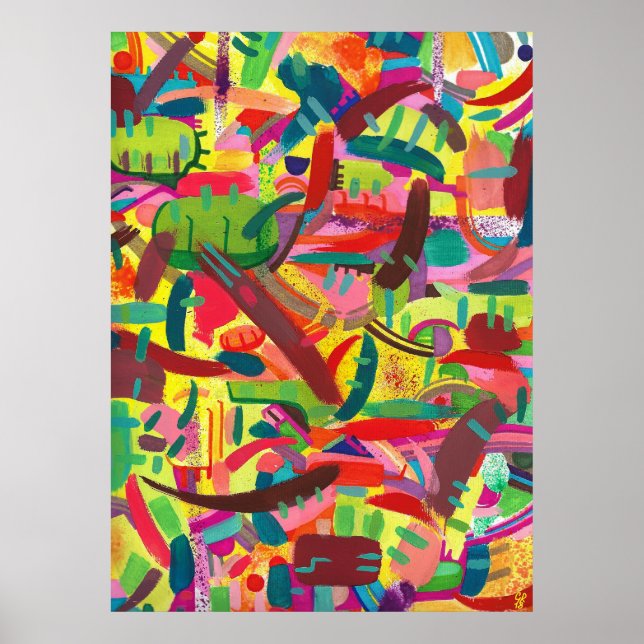 Affiche Fruits d'été (Devant)