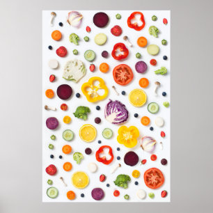 Affiche Fruits et légumes