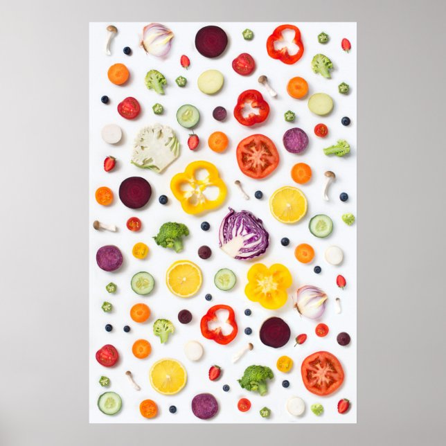 Affiche Fruits et légumes (Devant)