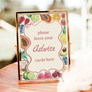 Affiche Fruits Frais Du Marché Conseils Pour Une Baby Show