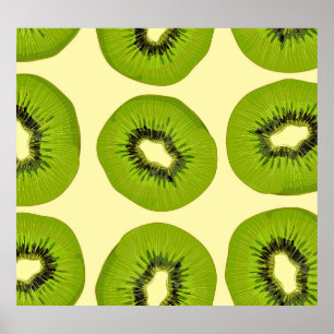 Affiche Fruits tropicaux juteux : Été vibrant