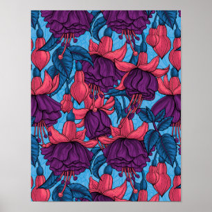 Affiche Fuchsia