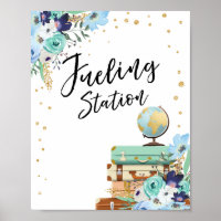 Fueling Station Bar enseigne Travel Shower Miss to