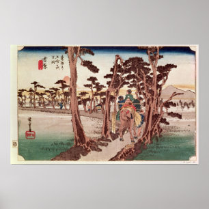 Affiche Fuji de Yoshiwara