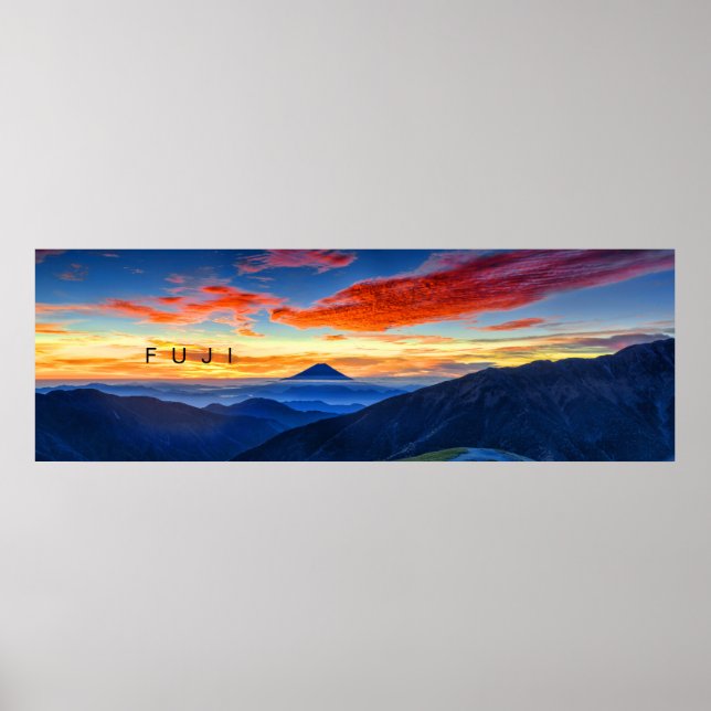 Affiche Fuji - Japon (Devant)