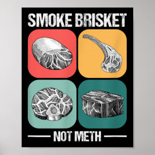 Affiche Fumer Brisket Pas Drôle Brisket Bbq Grill