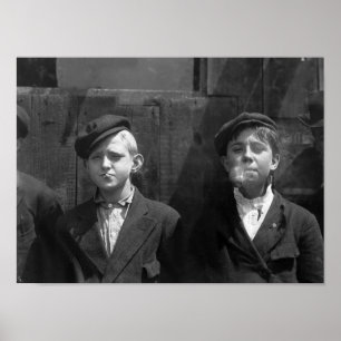 Affiche Fumer des nouveautés - St. Louis - 1910