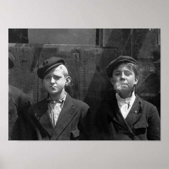 Affiche Fumer des nouveautés - St. Louis - 1910 (Devant)