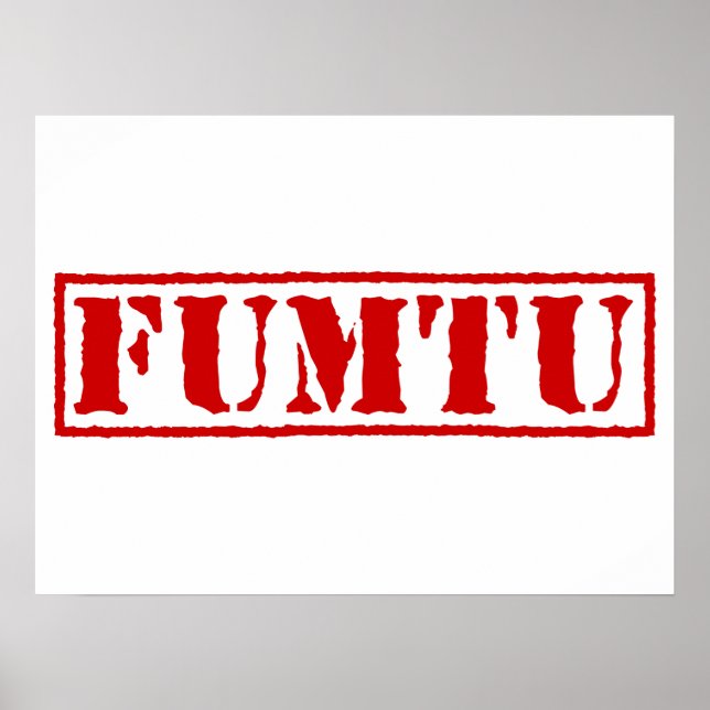 AFFICHE FUMTU (Devant)