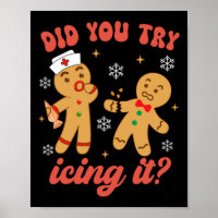 Fun Christmas Nurse Gingerbread Homme Avez-Vous Es