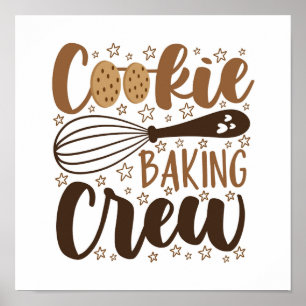 Affiche Fun Cookie Baking Creative