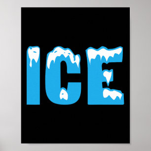 Affiche Fun Fun Fire et Costume de glace Halloween Famille