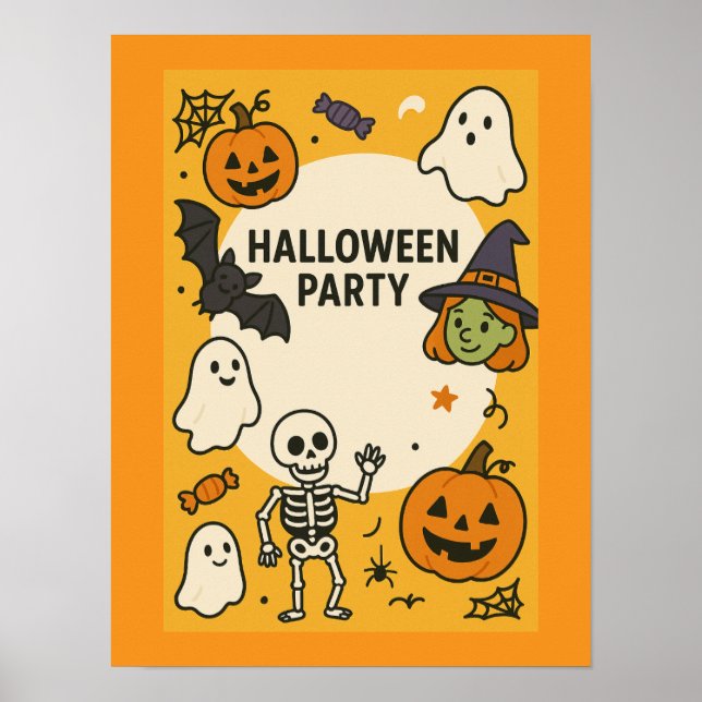 Affiche Fun Kids Halloween (Devant)