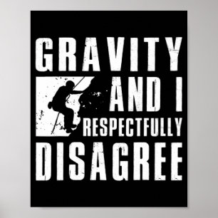 Affiche Fun Rock Escalade Art Pour Hommes Femmes Boulderin