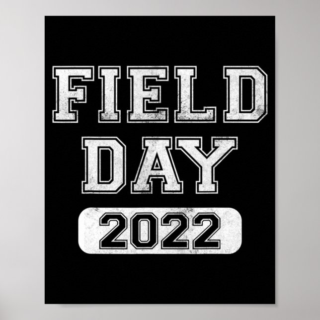 Affiche Fun school Field Day 2022 Dernière journée de cade (Devant)