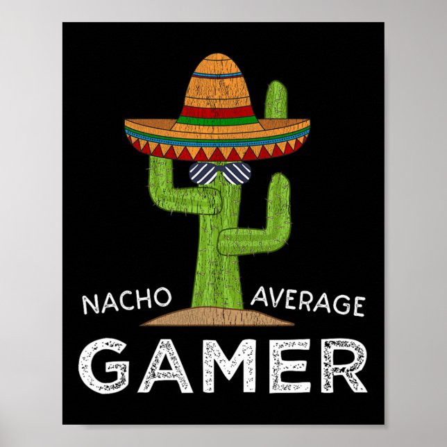 Affiche Fun Video Game Player Humor Gaming Saying Funny Ga (Devant)