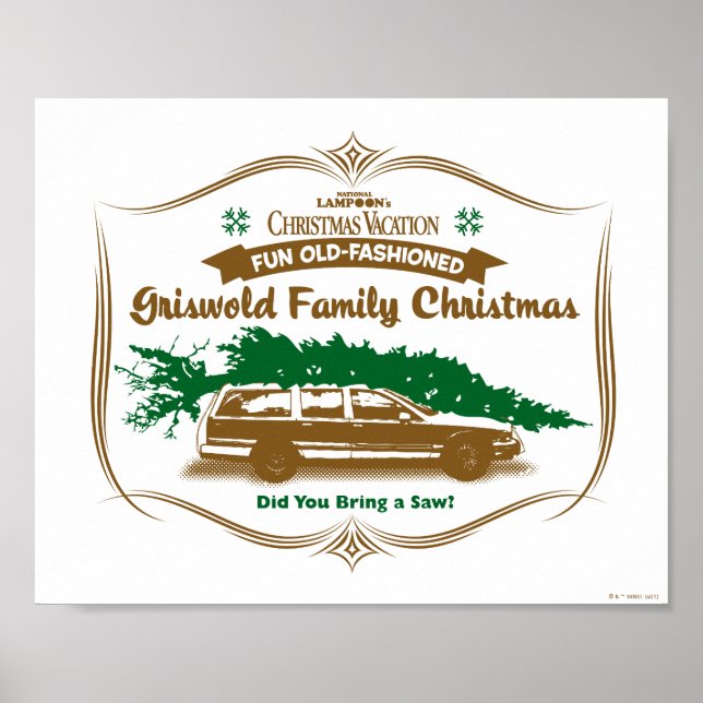 Affiche Fun Vieux Noël Griswold (Devant)