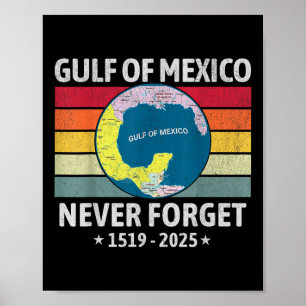 Affiche Fundy Golfe D'Amérique Américaine Golfe Du Mexique