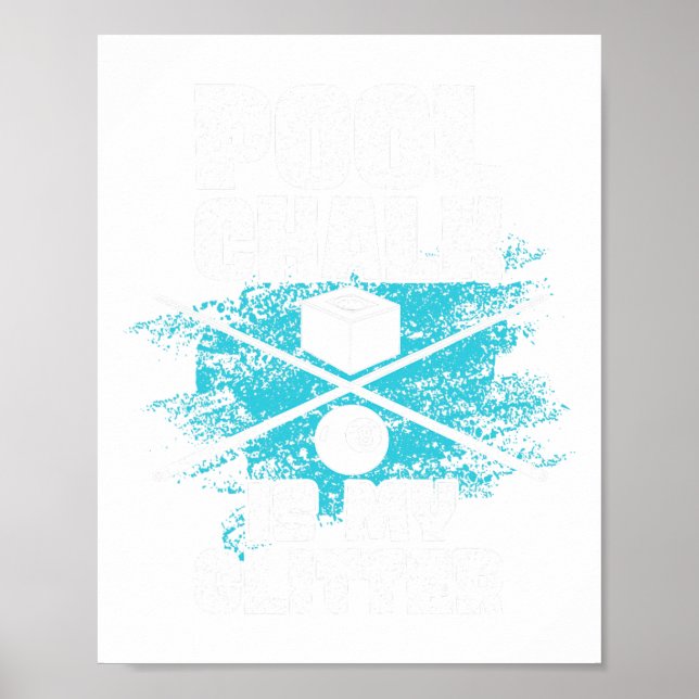 Affiche Fundy Pool Billard Pool Sports Table Joueur (Devant)