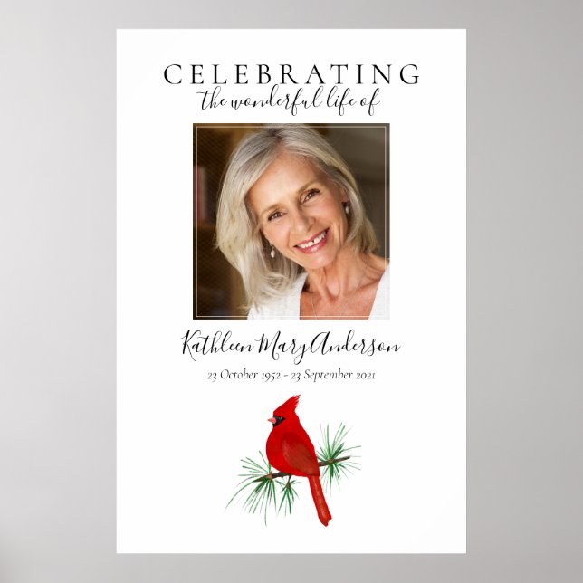 Affiche Funérailles du Cardinal (Devant)