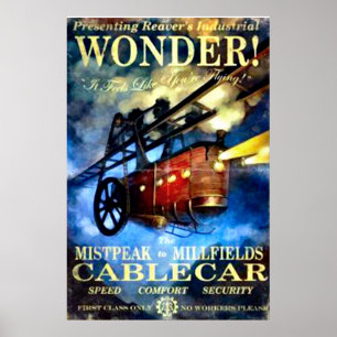 Affiche Funiculaire vintage