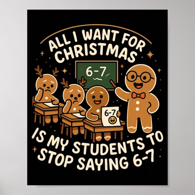 Affiche Funny 67 Christmas Pajamas Chemise Six Sept Meme B (Devant)