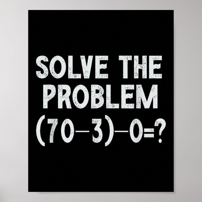 Affiche Funny 67 Meme Pemdas Elementary Math Teacher Brain (Devant)