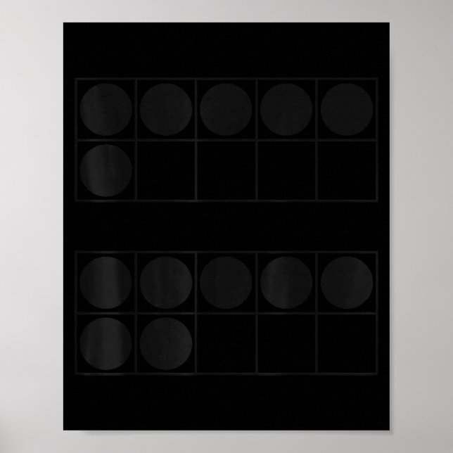 Affiche Funny 6 7 Number Teachers Students Six Seven Meme  (Devant)