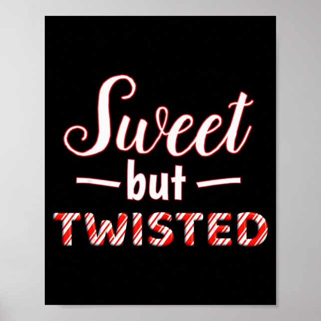 Affiche Funny And Cute Sweet But Twisted  (Devant)