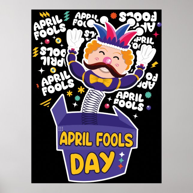 Affiche Funny April Fools Day (Devant)