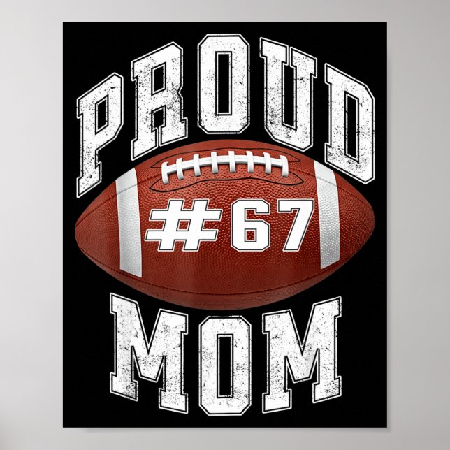 Affiche Funny Basketball Mom 67 Meme Proud Mama Design  (Devant)