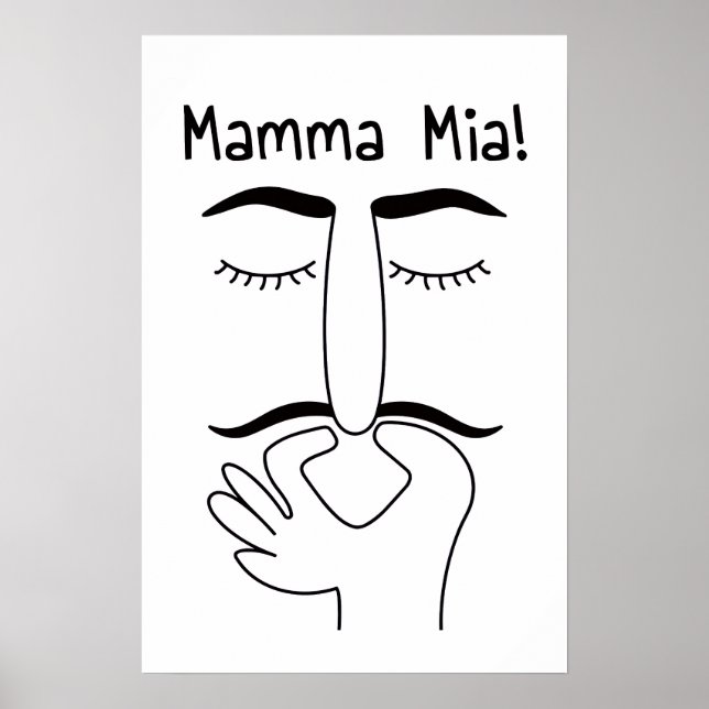 Affiche funny bathroom wall art (Devant)