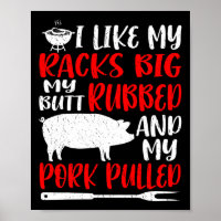 Funny Bbq J'Aime Mes Racks Gros Mon Cul Frotta Mon
