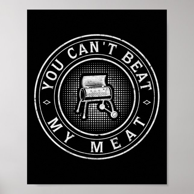 Affiche Funny Bbq Pit Reverse Flow Smoker Accessory Grill  (Devant)