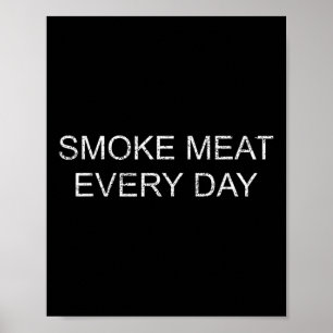 Affiche Funny Bbq Smoker Accessoire Pitmaster Papa Grillin