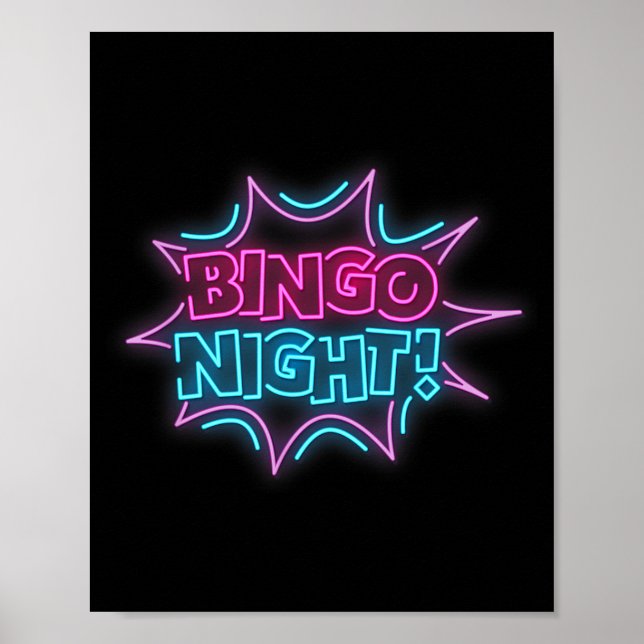 Affiche Funny Bingo King - Bingo Night  (Devant)