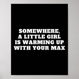 Affiche Funny Bodybuilding Dit Poids Quote