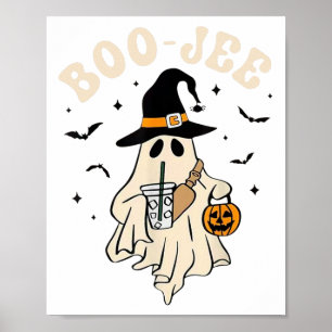 Affiche Funny Boo-jee Ghost Halloween Boo Jee Ghost Éffray