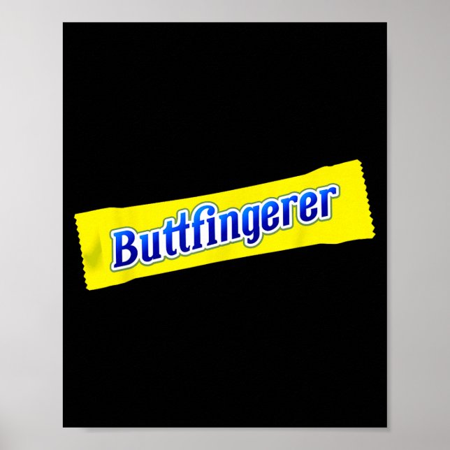 Affiche Funny Buttfingerer Inappropriate Offensive Adult D (Devant)