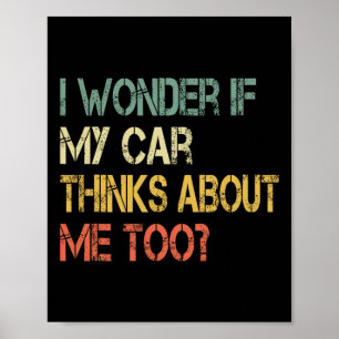 Affiche Funny Car Guy Mécanique Fête des pères Papa Mens V