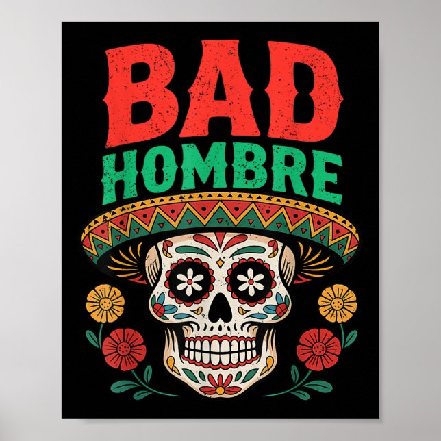 Affiche Funny Chemise Mexicaine Pour Cinco De Mayo Dit Drô (Devant)