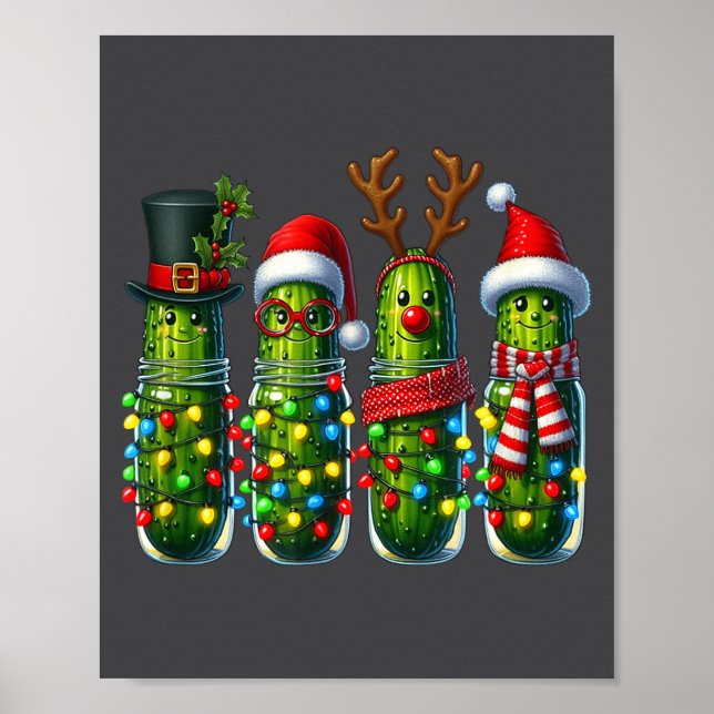 Affiche Funny Christmas Ckles Holiday Lights  (Devant)